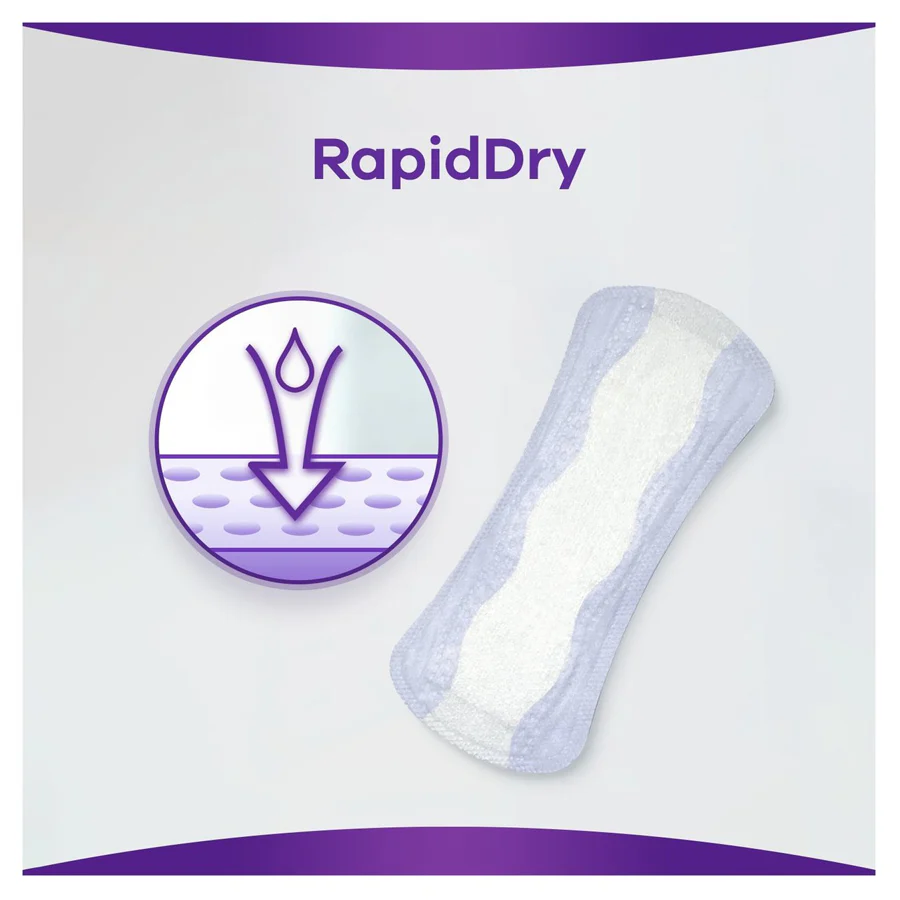 Always Discreet Incontinence Liners Light for Sensitive Bladder (28 liners) - Image 2