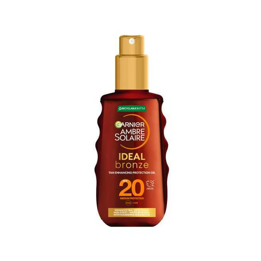 Ambre Solaire Ideal Bronze Protective Oil Spray SPF 20+ 150ml