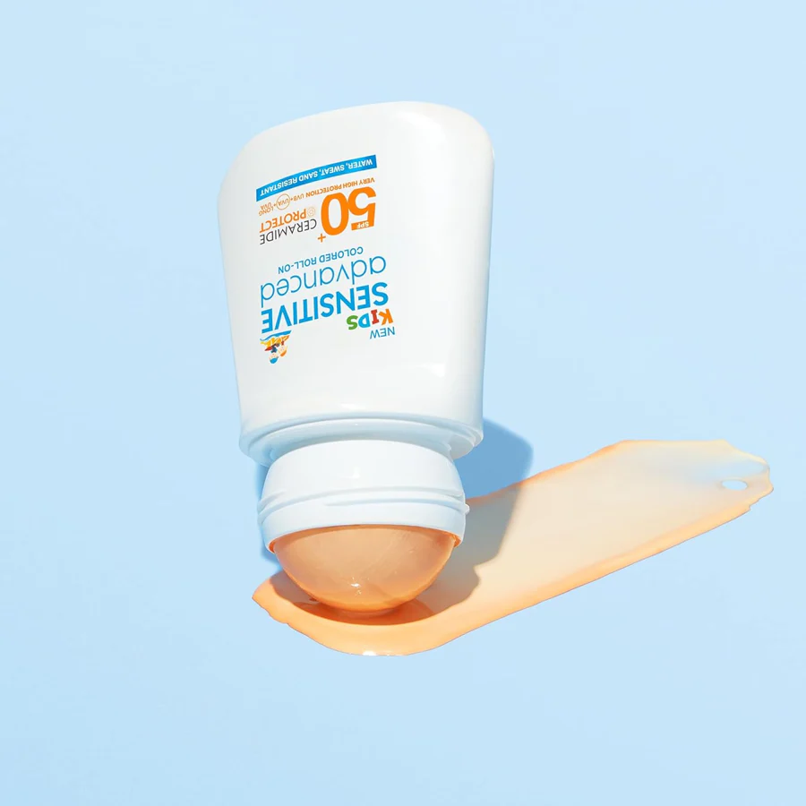 Ambre Solaire Kids Sensitive Advanced Coloured Roll-On SPF 50+ 50ml - Image 3