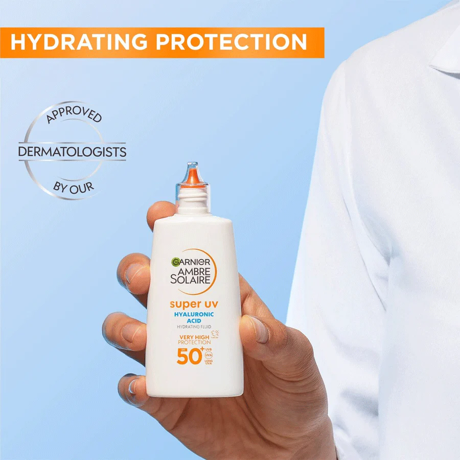 Ambre Solaire Hyaluronic Acid Facial SPF50+ Fluid 40ml - Image 5