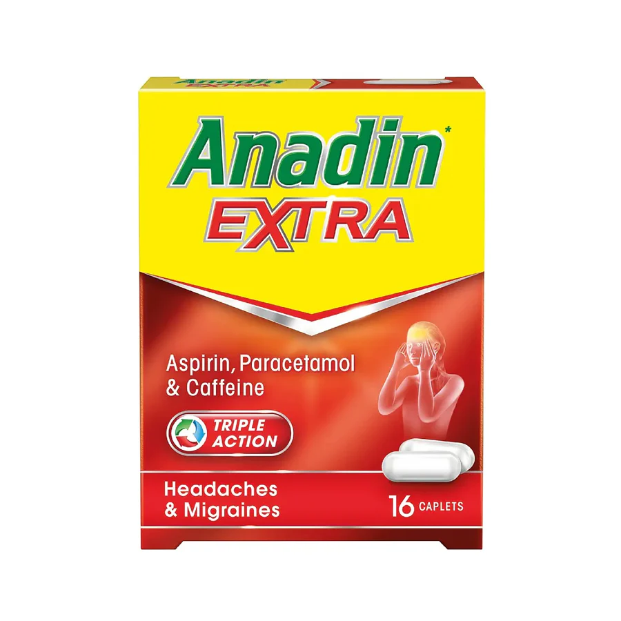 Anadin Extra Triple Action Pain Relief (16 Caplets)