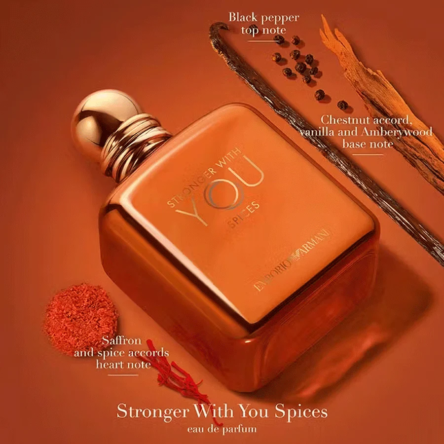 Armani Stronger With You Spices Eau De Parfum 100ml - Image 3