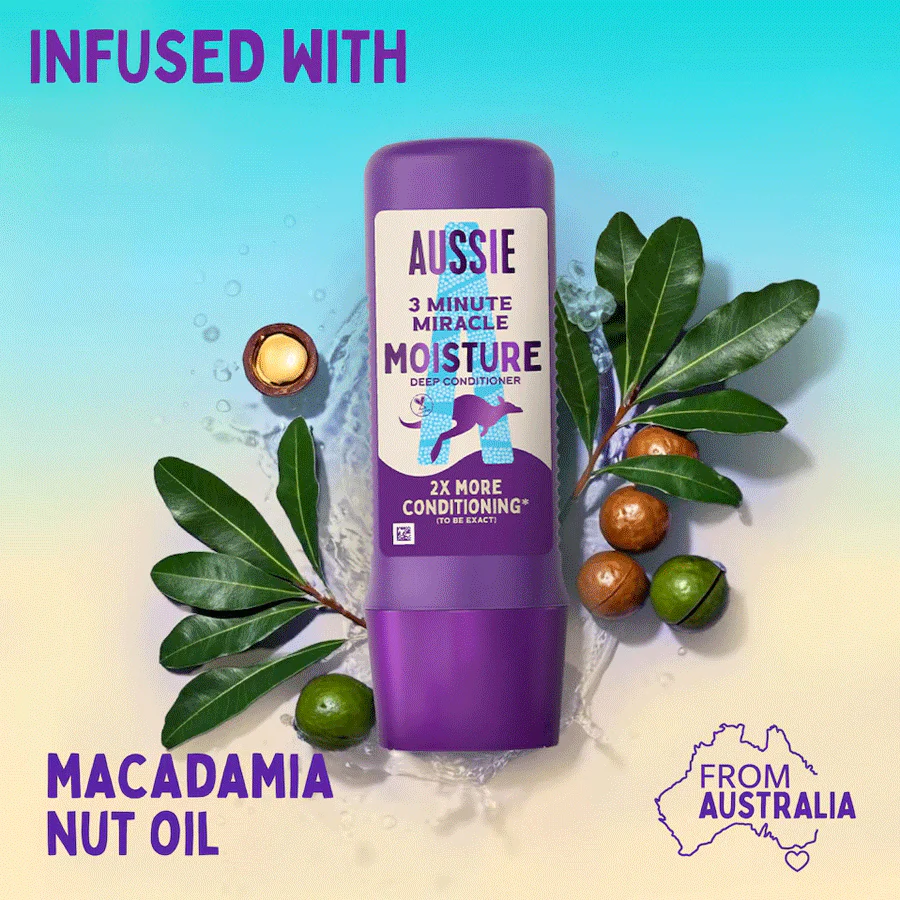 Aussie 3 Minute Miracle Moisture Deep Conditioner 250ml - Image 4