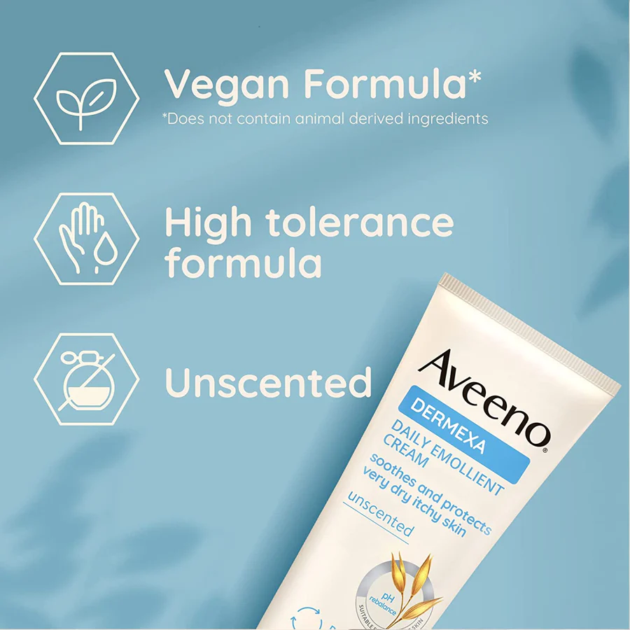 Aveeno Dermexa Emollient Cream 200ml - Image 4