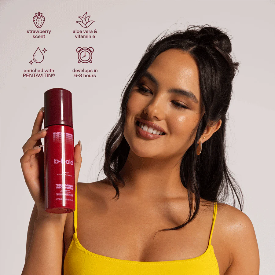 b.bold Tanning Mousse Medium 175ml - Image 3