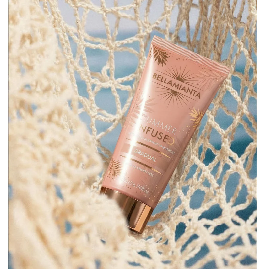 Bellamianta Summer Infused Tinted Gradual Tanning Moisturiser 200ml - Image 4