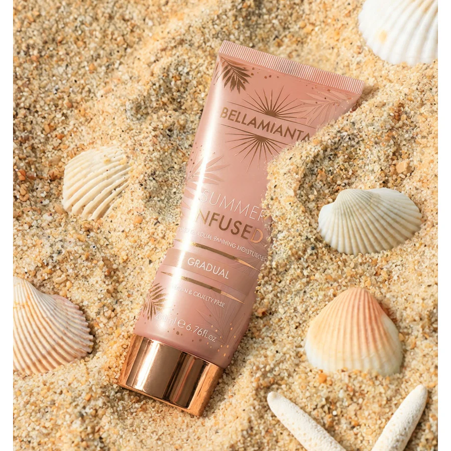 Bellamianta Summer Infused Tinted Gradual Tanning Moisturiser 200ml - Image 5