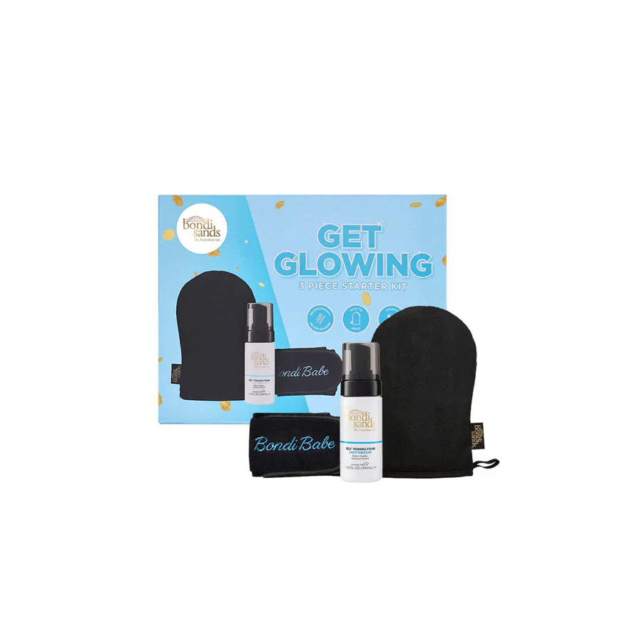 Bondi Sands Get Glowing Starter Kit: Light/Medium (3 Piece Set)