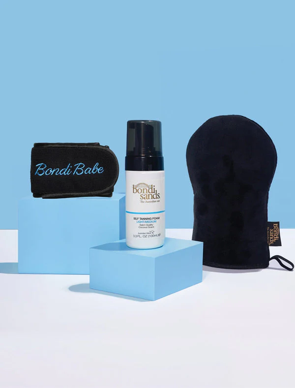 Bondi Sands Get Glowing Starter Kit: Light/Medium (3 Piece Set) - Image 2