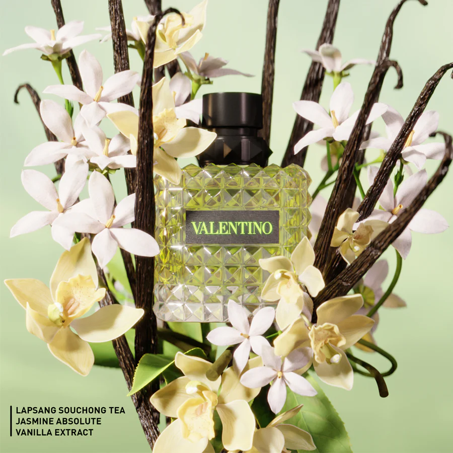 Valentino Born in Roma Green Stravaganza Donna Eau de Parfum For Her (Various Sizes) - Image 3