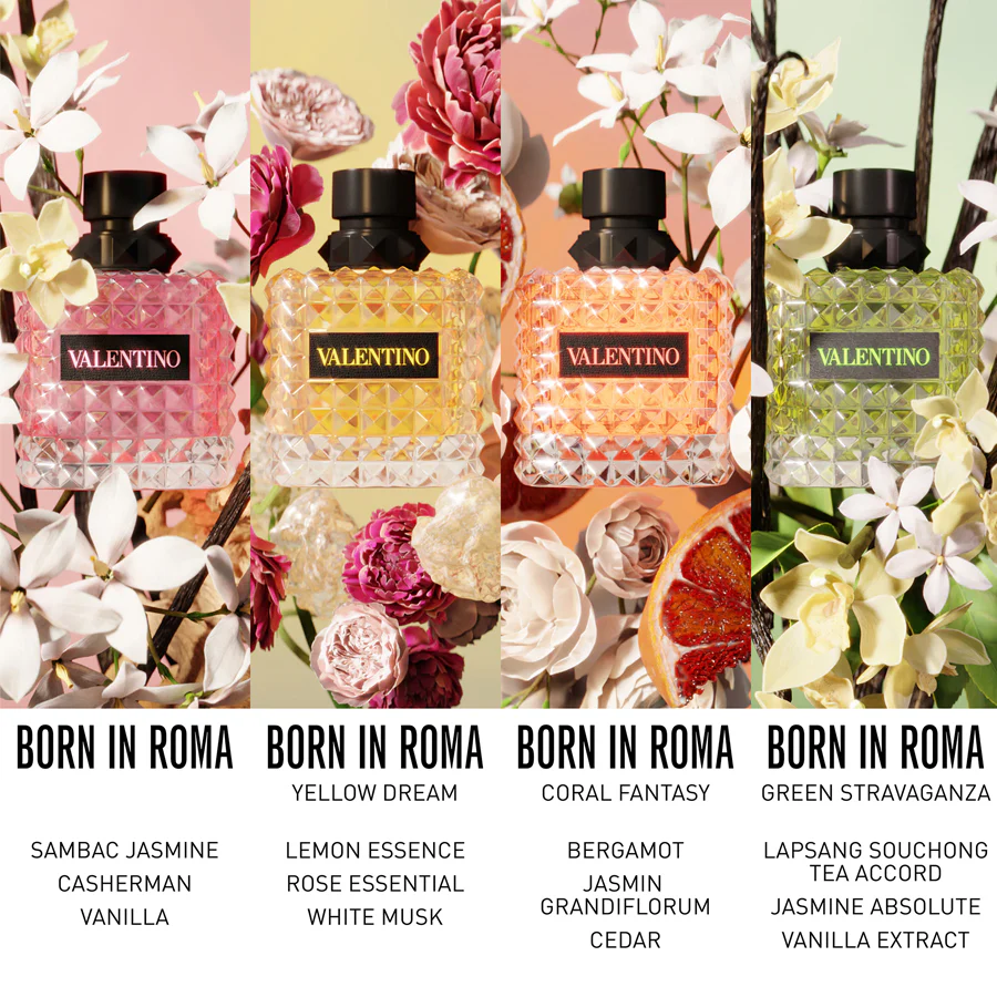 Valentino Born in Roma Green Stravaganza Donna Eau de Parfum For Her (Various Sizes) - Image 5