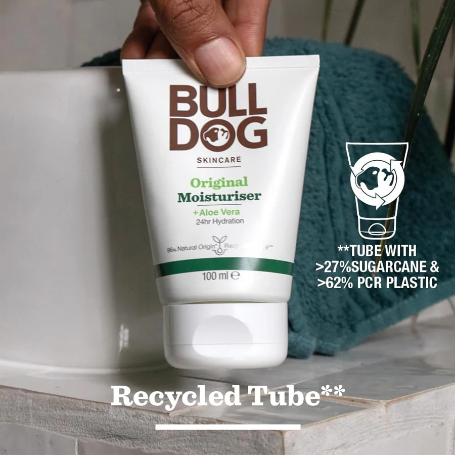 Bulldog Original Moisturiser With Aloe Vera 100ml - Image 5