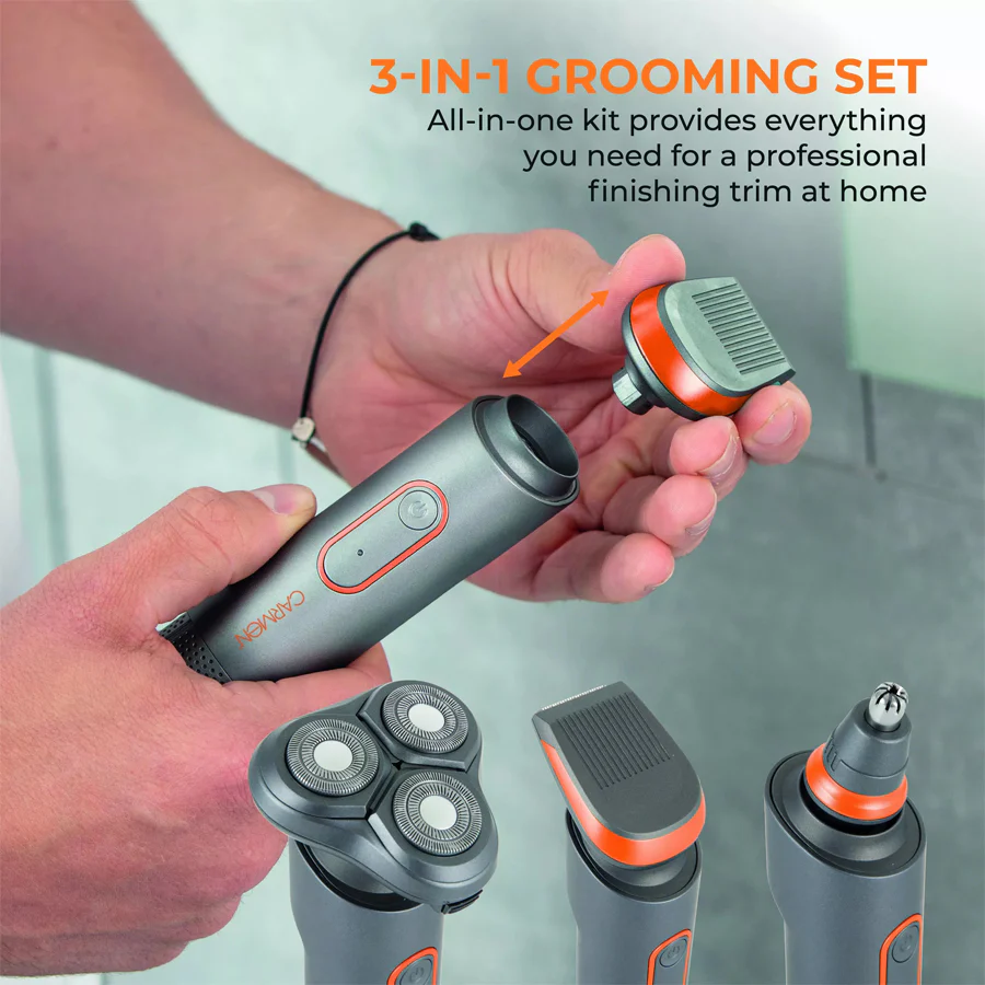 Carmen Titan 3-in-1 Cordless Shaver Set - Image 4