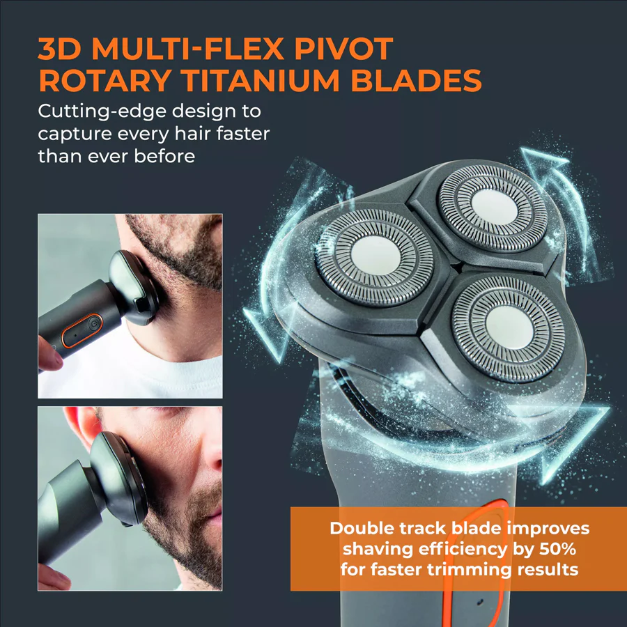 Carmen Titan 3-in-1 Cordless Shaver Set - Image 5
