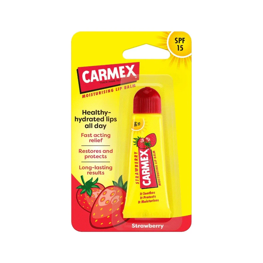 CARMEX Strawberry Lip Balm Tube 10g