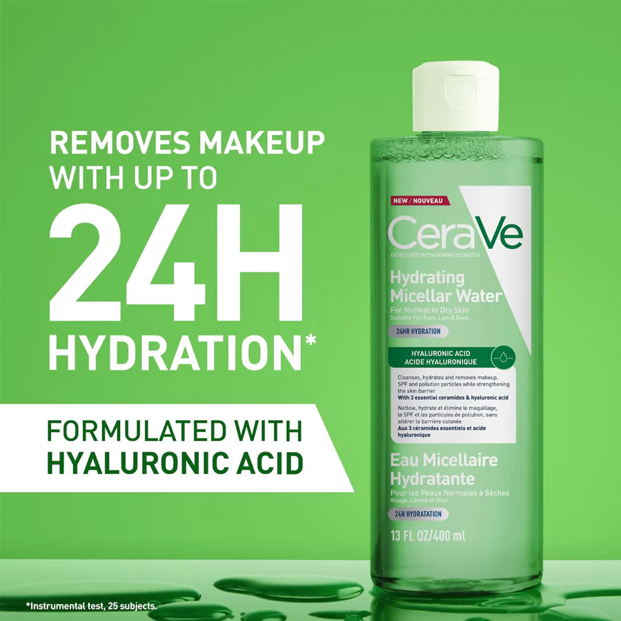 CeraVe Hydrating Micellar Water 400ml - Image 2