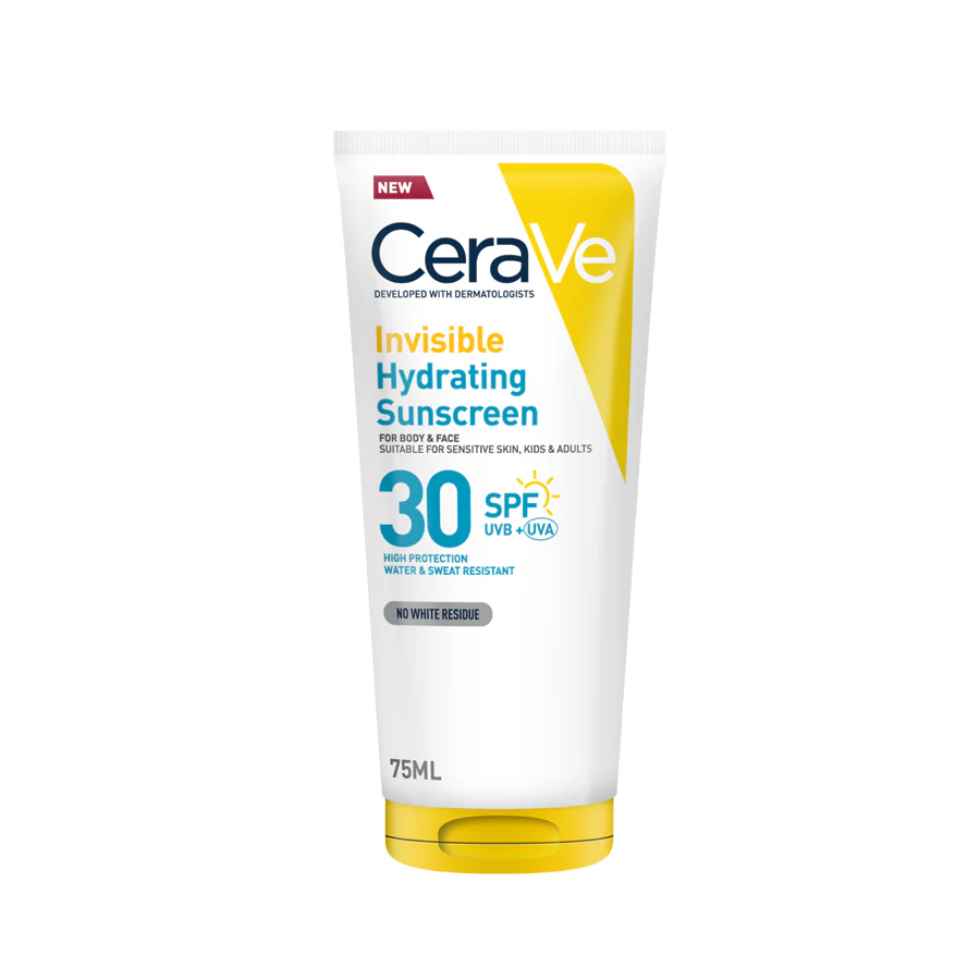 CeraVe Invisible Hydrating Sunscreen SPF30 (Various Sizes)