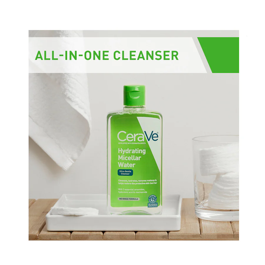 CeraVe Micellar Cleansing Water for All Skin Types 295ml - Image 2