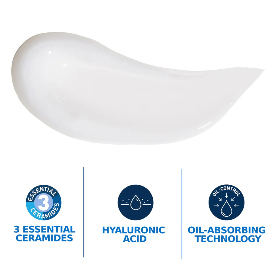 CeraVe Oil Control Gel-Cream Moisturiser 52ml - Image 3