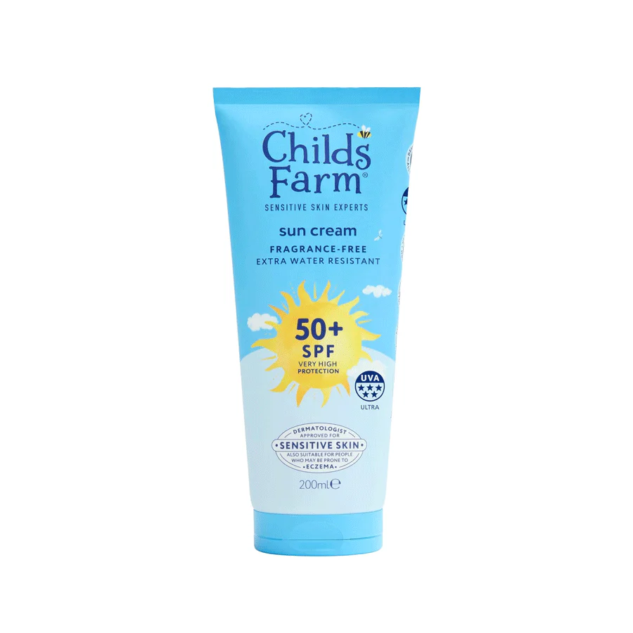 Childs Farm Fragrance Free Sensitive Sunscreen for Kids SPF 50+ 200ml