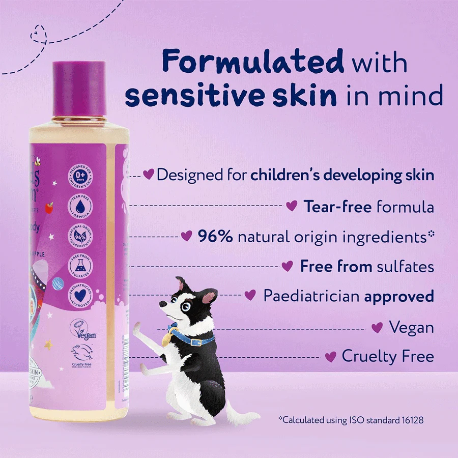Childs Farm Hair & Body Wash Blackberry & Apple 250ml - Image 4