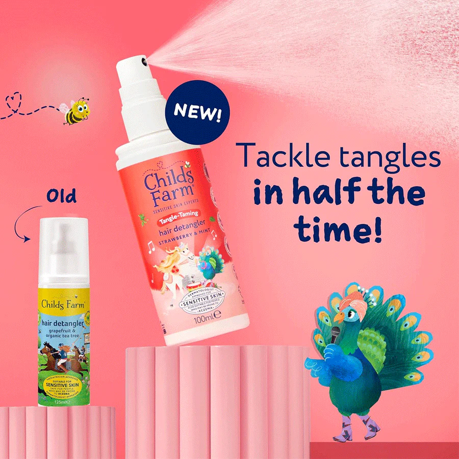 Childs Farm Tangle Taming Hair Detangler Spray 100ml - Image 2