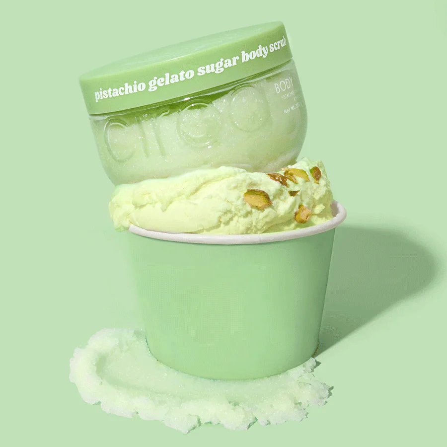 Ciroa Pistachio Gelato Sugar Body Scrub 350g - Image 2