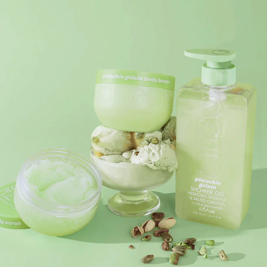 Ciroa Pistachio Gelato Sugar Body Scrub 350g - Image 3