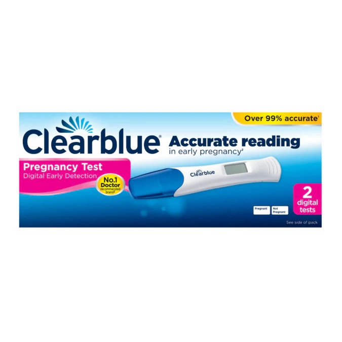 Clearblue Digital Early Detection Pregnancy Test (2 Tests) - Image 2