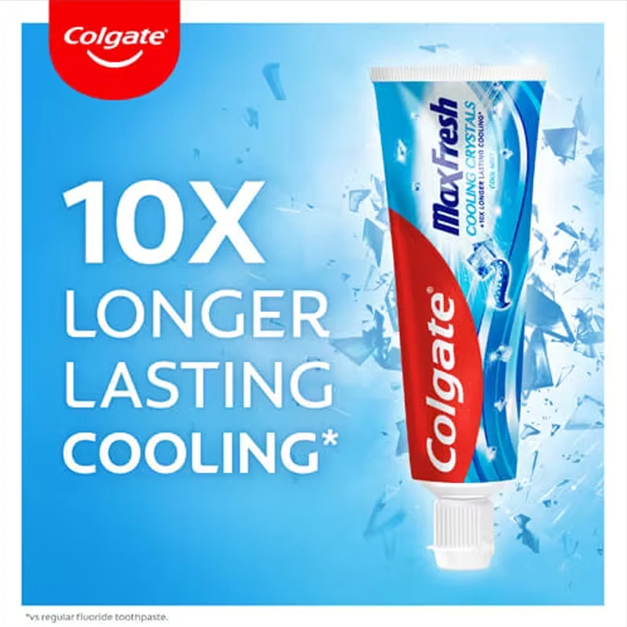Colgate Max Fresh Cooling Crystal Toothpaste 75ml - Image 2