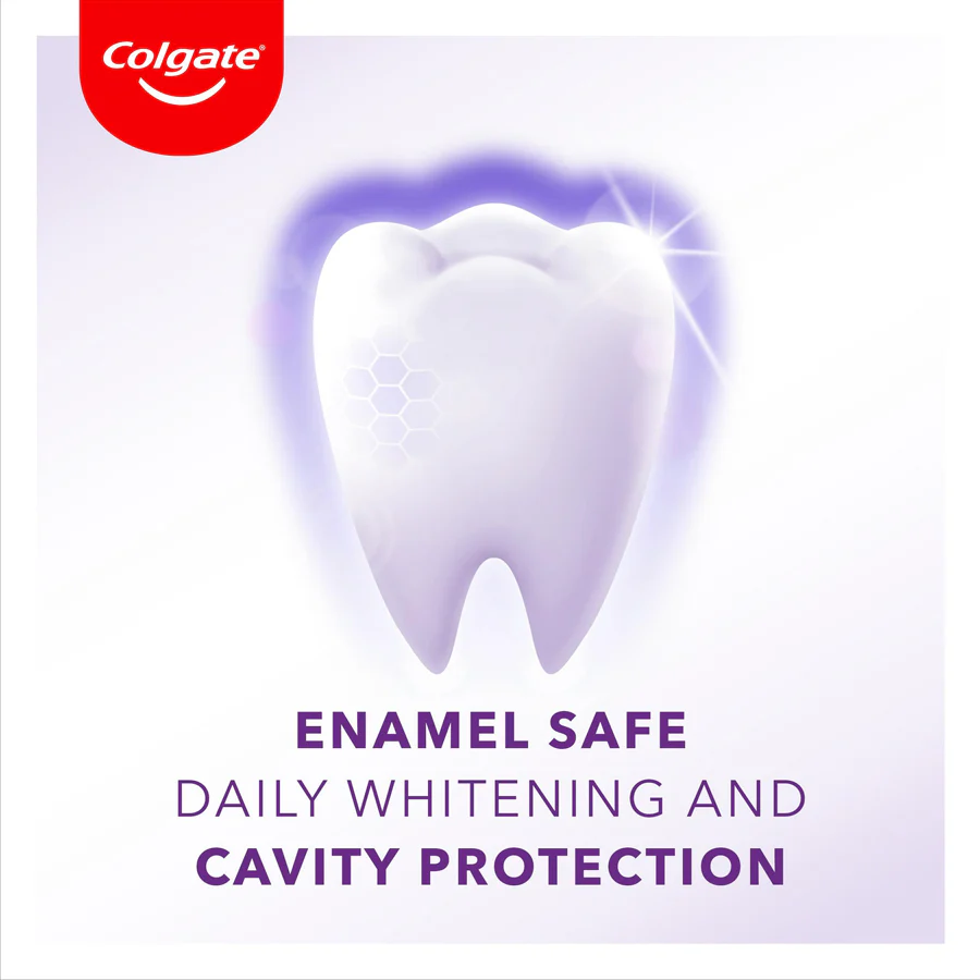 Colgate Max White Purple Reveal Whitening Toothpaste 75ml - Image 3