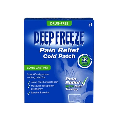 Deep Freeze Pain Relief Cold Patch (4 Patches)
