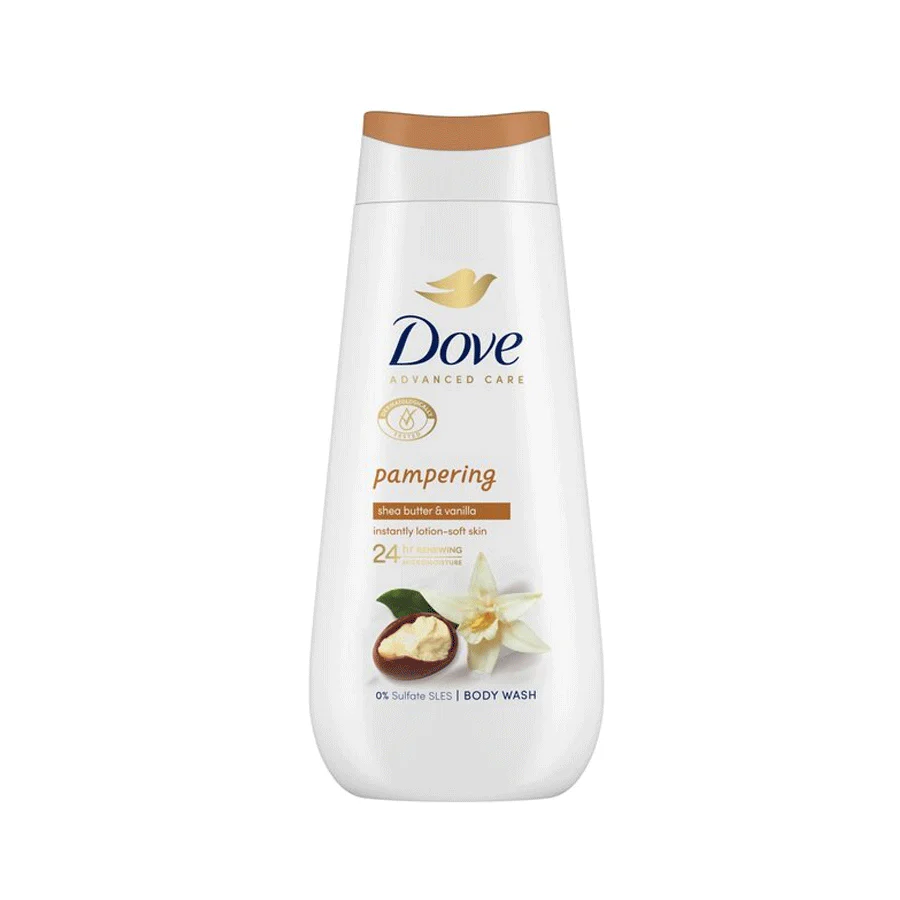 Dove Advanced Care Pampering Shea Butter & Vanilla Body Wash 225ml
