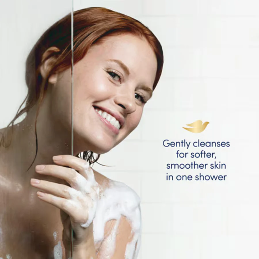 Dove Essential Care Fruity Nourish Body Wash 225ml - Image 2