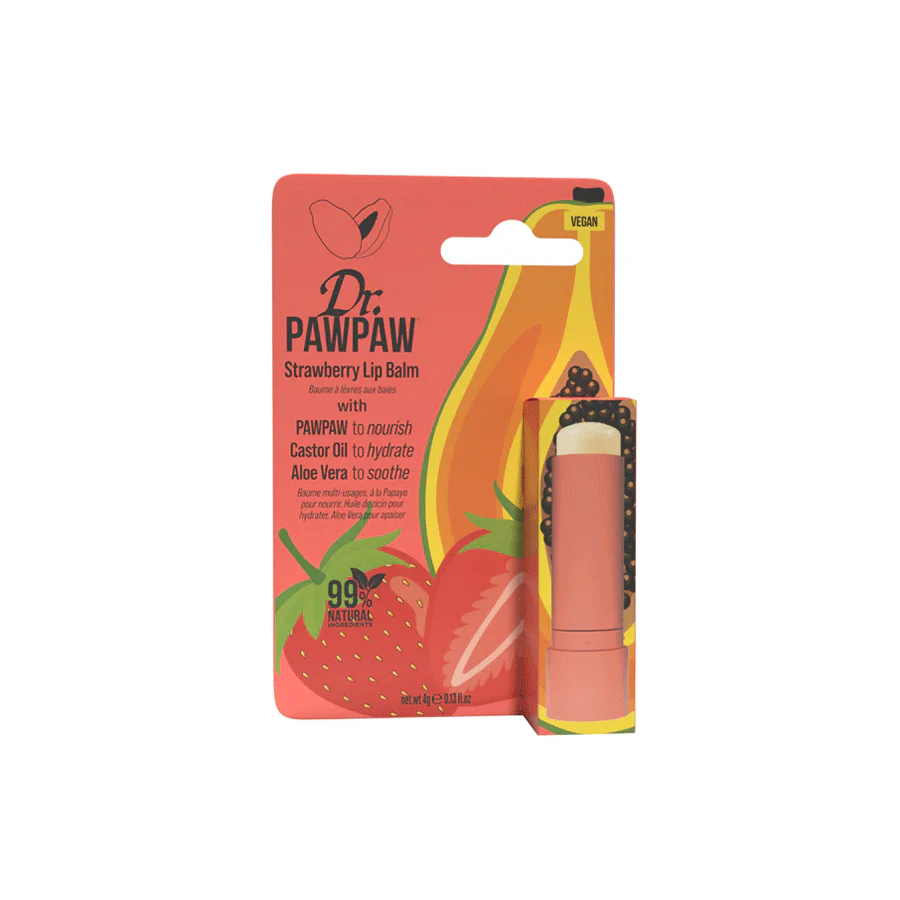 Dr. PAWPAW Strawberry Lip Balm 4g