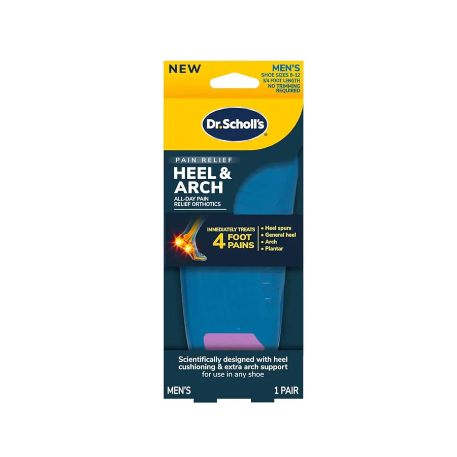 Dr. Scholl’s Heel & Arch All-Day Pain Relief Orthotic (1 Pair) - Image 2