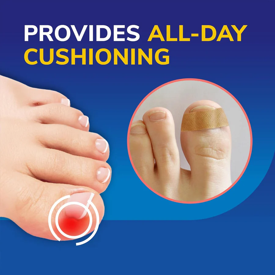 Dr. Scholl’s Ingrown Toenail Pain Relief Strips (10 Strips) - Image 3
