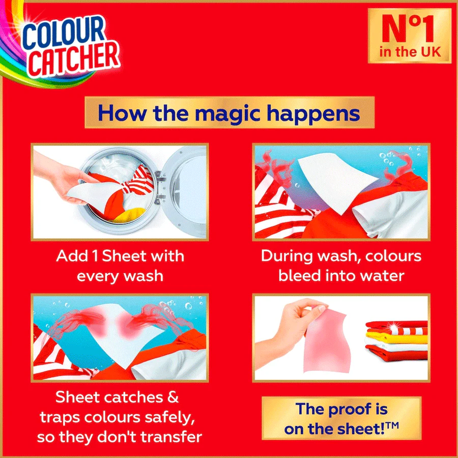 Dylon Colour Catcher Colour Protection Sheets (22 Pack) - Image 3