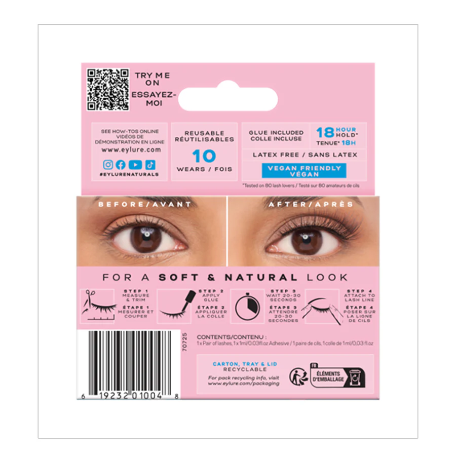 Eylure Naturals 032 Eyelashes - Image 2