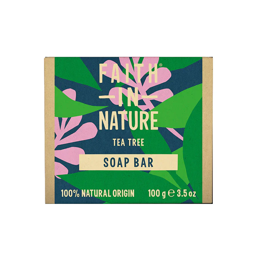 Faith in Nature Hand Made Soap 100g - Tea Tree