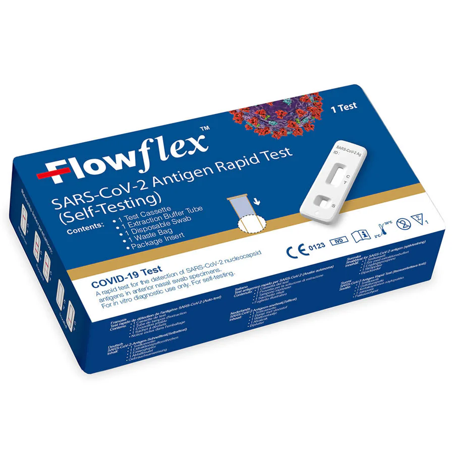 Flowflex COVID-19 Test - SARS-COV-2 Antigen Rapid Test (1 Test)