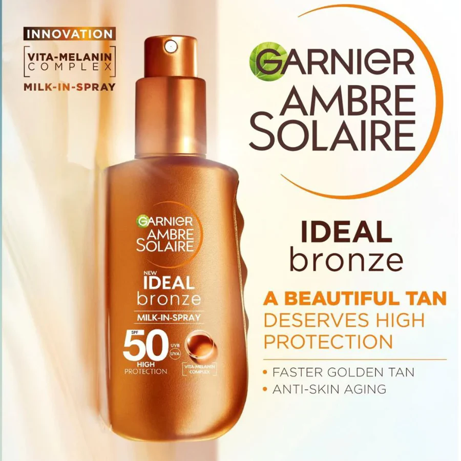 Ambre Solaire Ideal Bronze Milk-In Spray SPF 50 150ml - Image 2