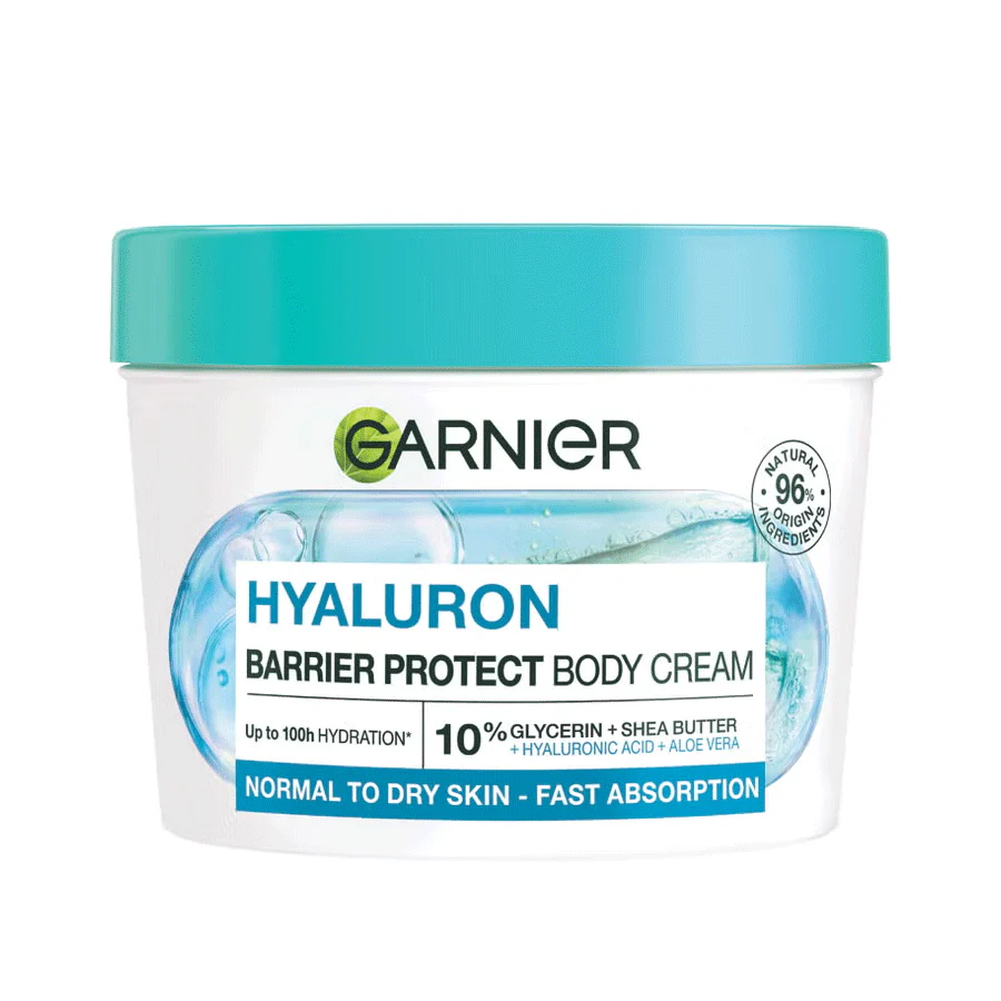 Garnier Hyaluron Barrier Protect Body Cream with Aloe Vera 380ml