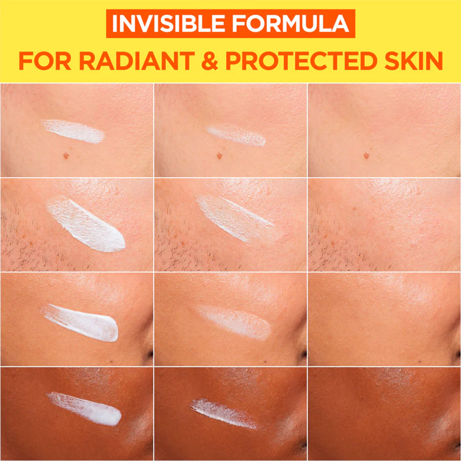 Garnier Vitamin C Daily UV Invisible Brightening Fluid SPF50 For All Skin Types 40ml - Image 3