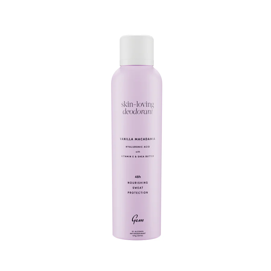 Gem Skin-Loving Antiperspirant Deodorant Vanilla Macadamia 207ml