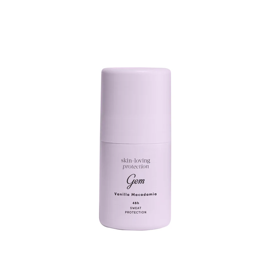Gem Skin-Loving Roll-On Deodorant Vanilla Macadamia 50ml