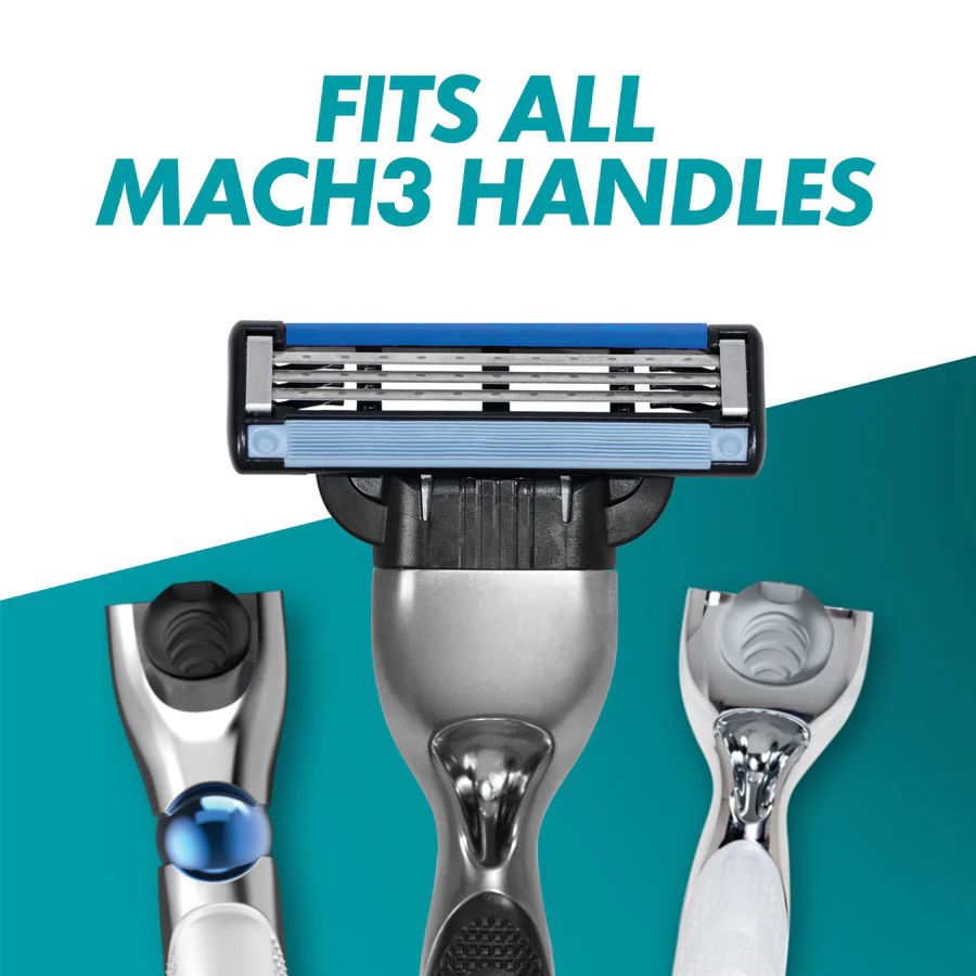 Gillette Mach 3 Refills (4 Pack) - Image 3