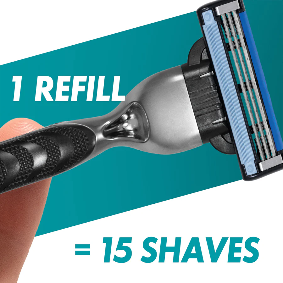 Gillette Mach 3 Refills (4 Pack) - Image 4