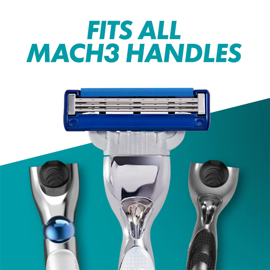 Gillette Mach 3 Turbo Refills (4 Pack) - Image 3