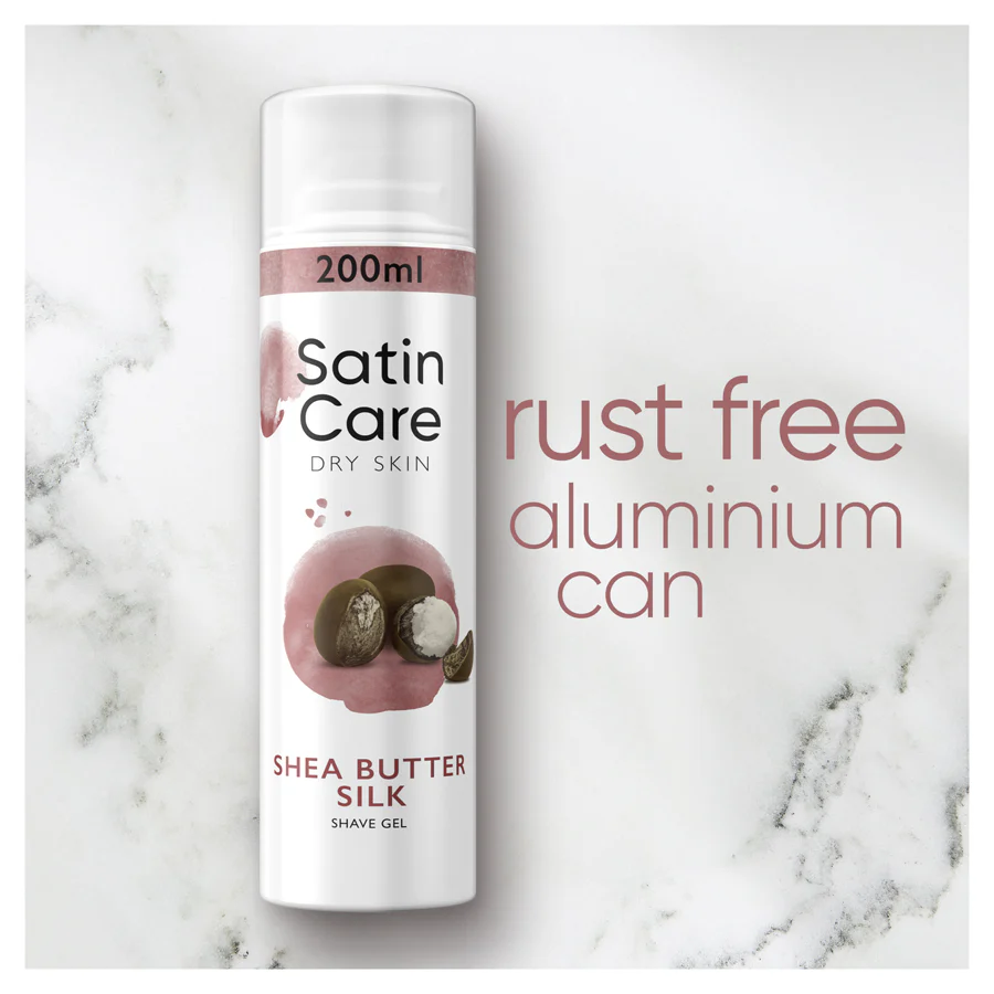 Satin Care Sensitive Skin Shaving Gel 200ml - Image 2